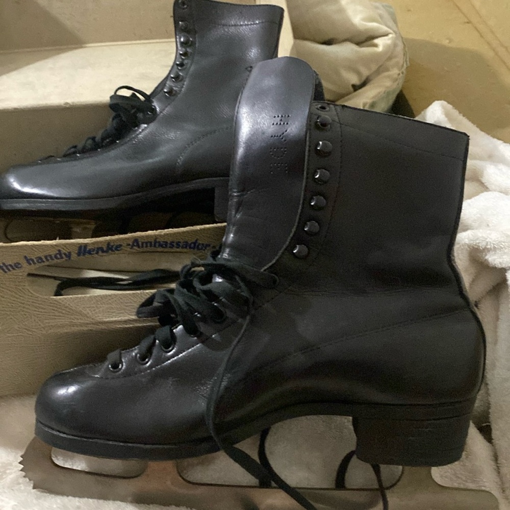 Vintage ice skates